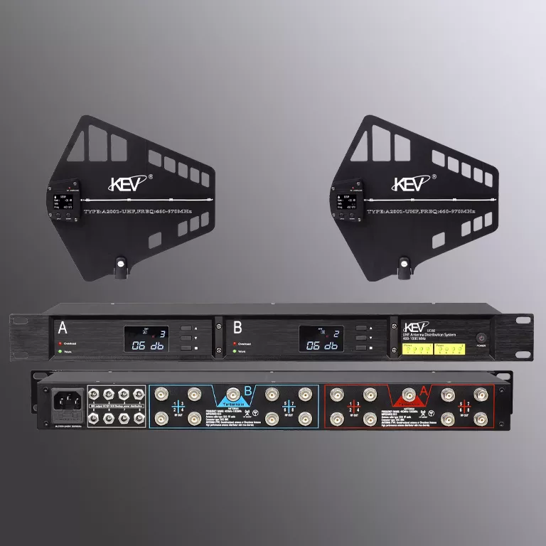 【UD80+A2001】16 Channels Distributor & 24db Gain Antennas