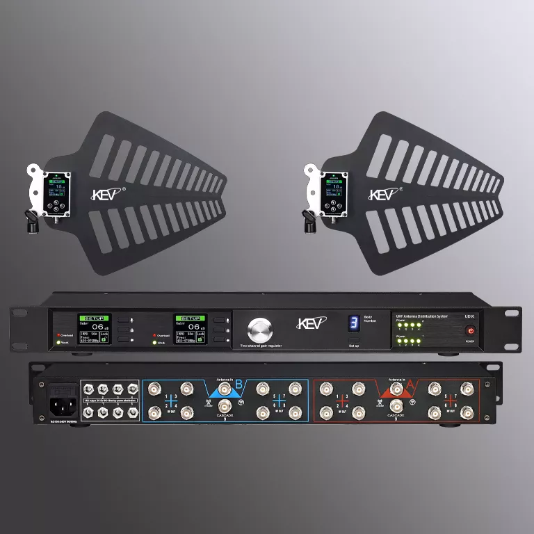 【UD90+A9000】18 Channels Distributor & 36db Gain Antennas