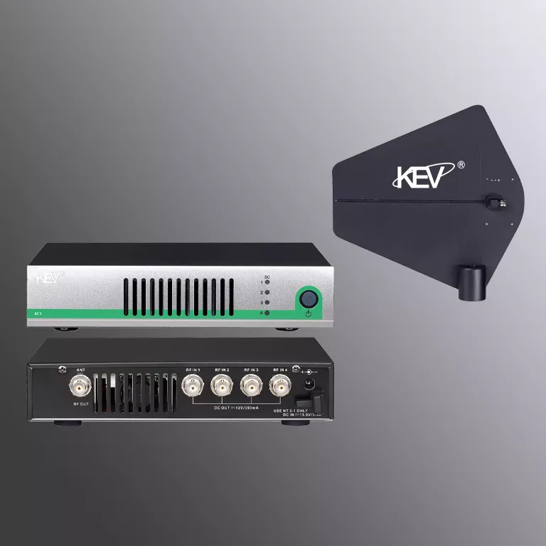 【AC3+A230】IEM 4 Channels Distributor & 3db Gain Antenna